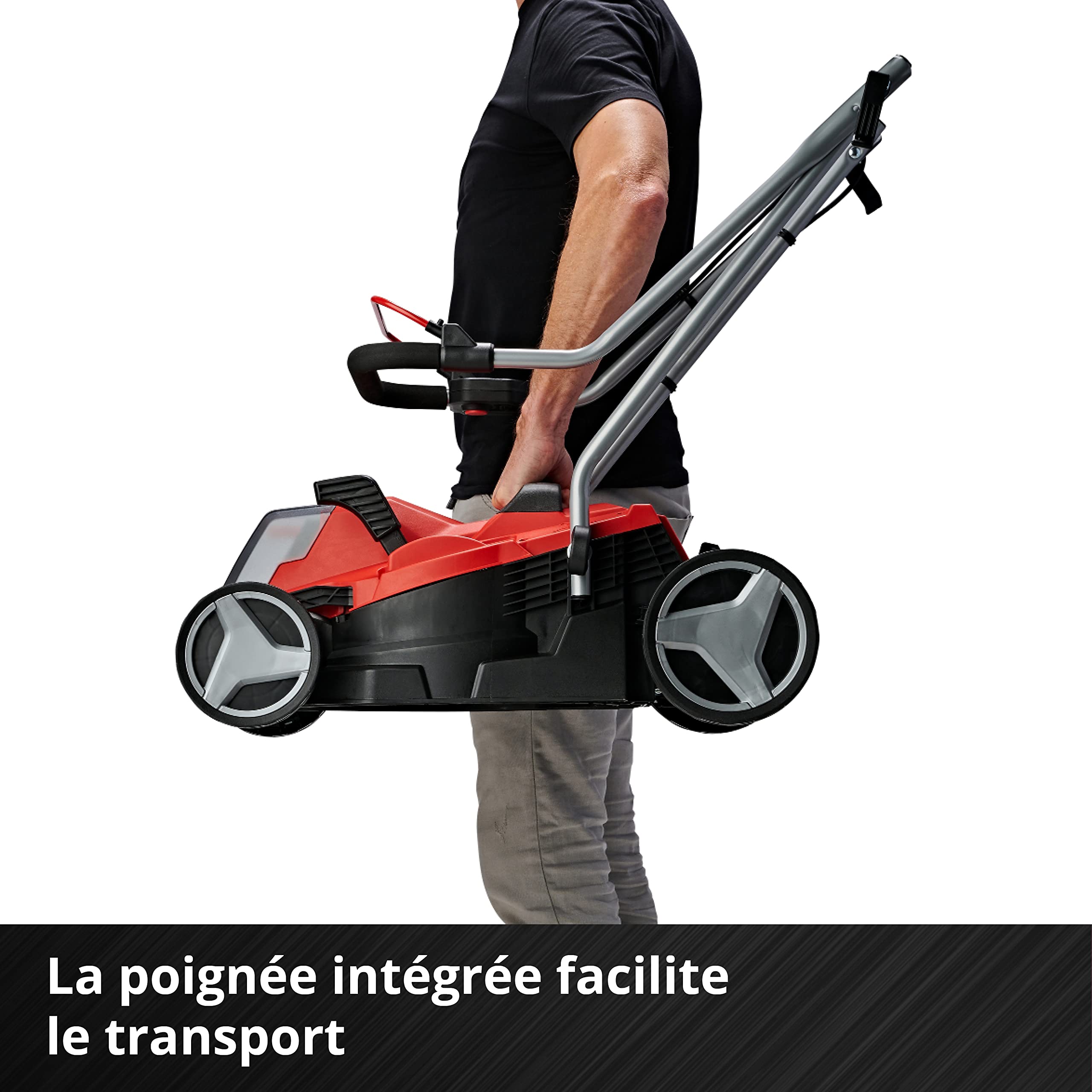 Tondeuse à gazon sans fil 18V Einhell 33 cm avec batterie 4Ah et chargeur – 200m²