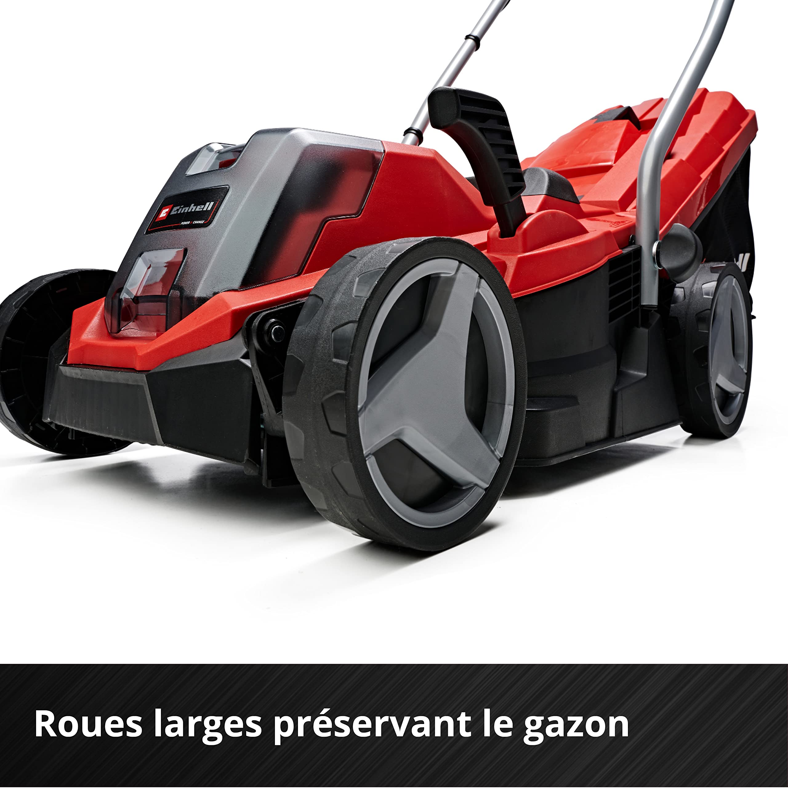 Tondeuse à gazon sans fil 18V Einhell 33 cm avec batterie 4Ah et chargeur – 200m²