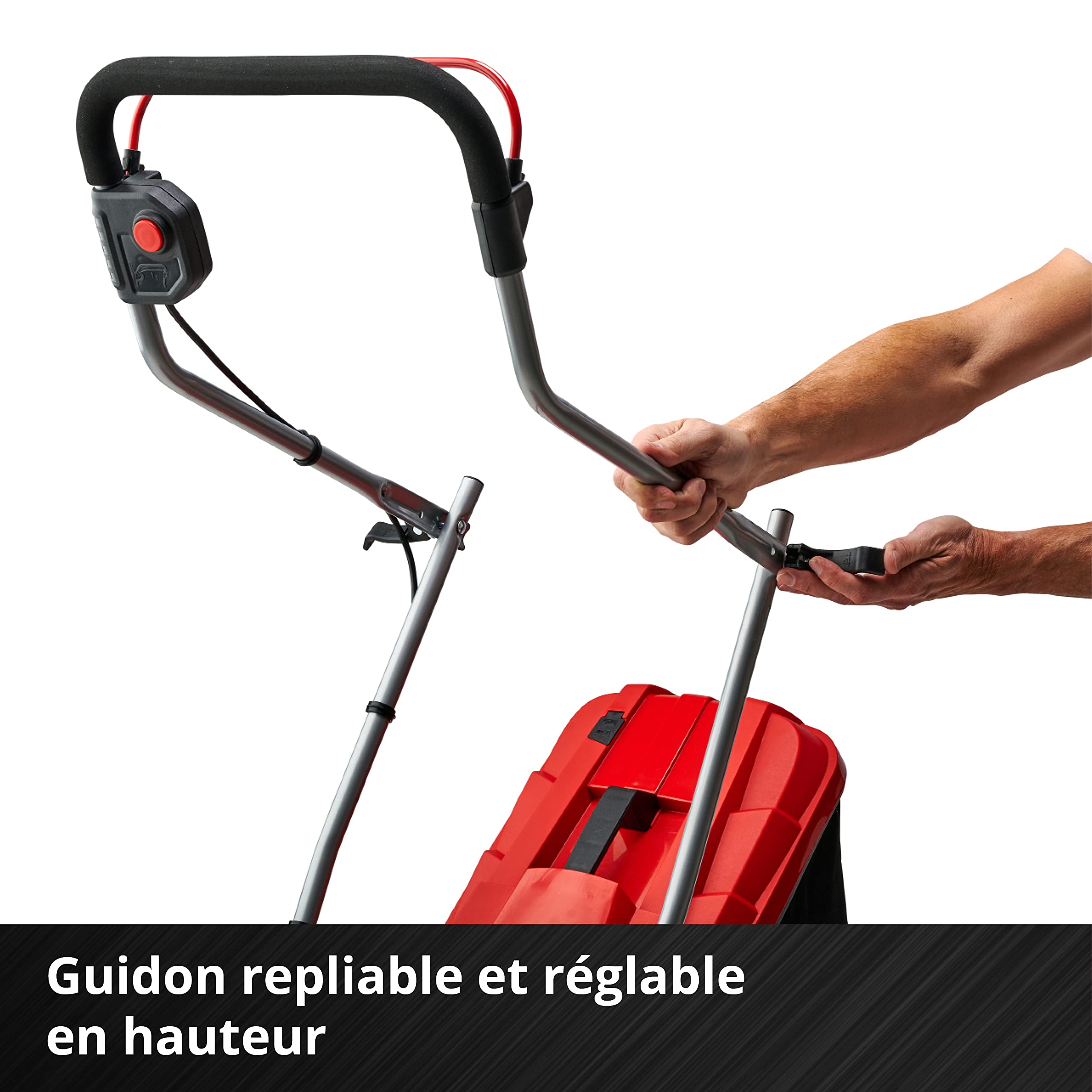 Tondeuse à gazon sans fil 18V Einhell 33 cm avec batterie 4Ah et chargeur – 200m²